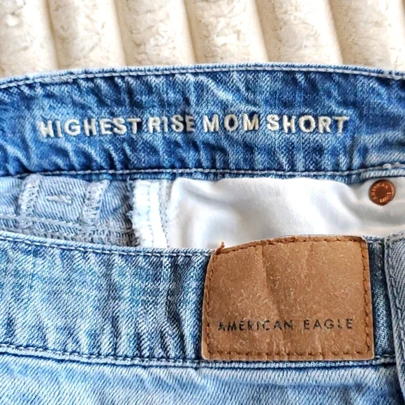 American Eagle Size 0 Jean shorts High rise - Picture 9 of 10